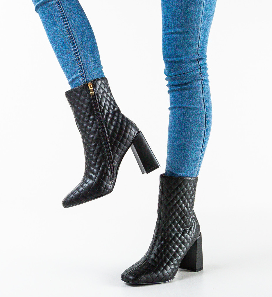 Botine Dama Retaw Negre | Elegante si Comode - imagine 2