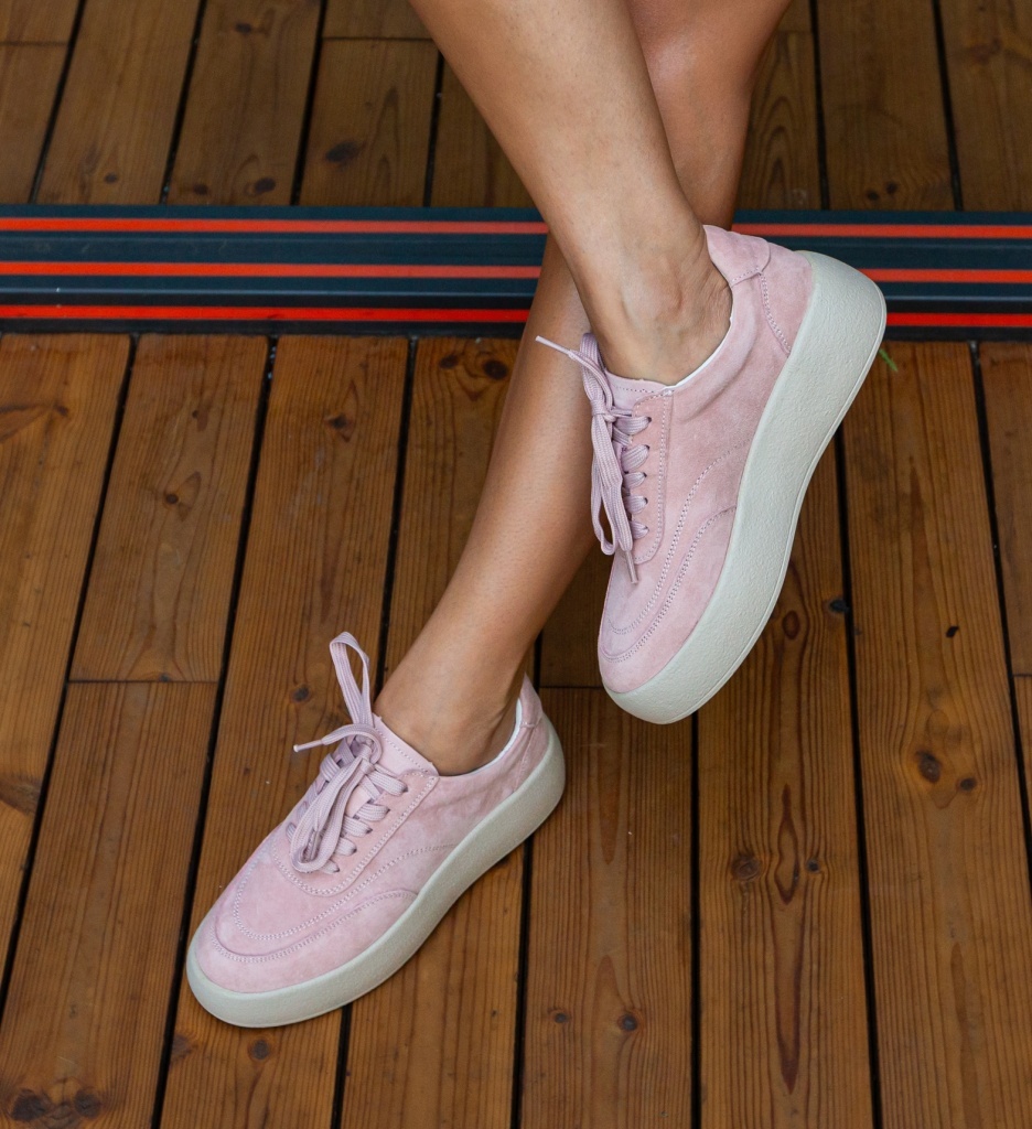 Sneakers Dama Brittni Roz - Confort și Stil - imagine 5
