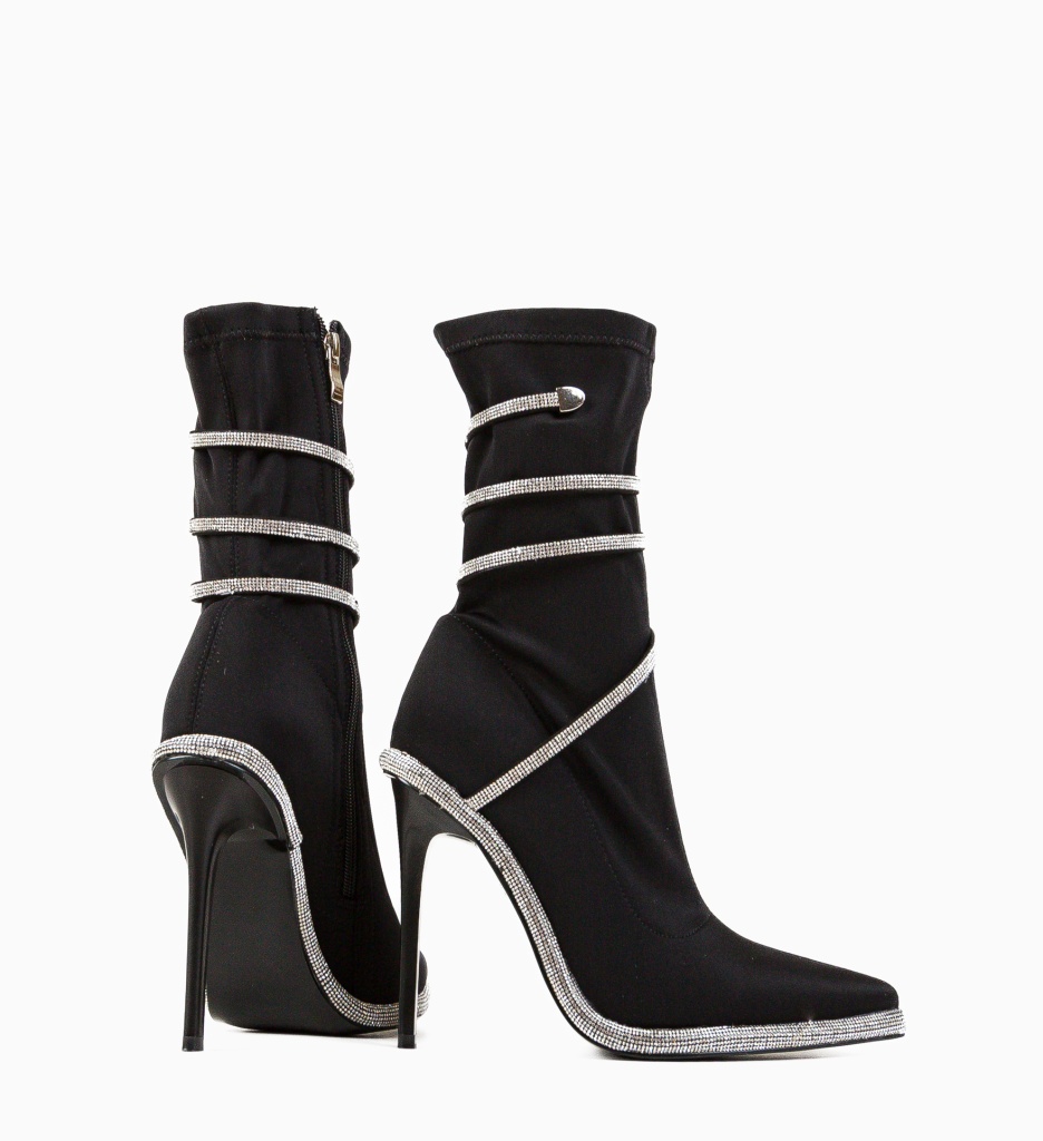 Botine Marijn Negre - Eleganță și Confort - imagine 5