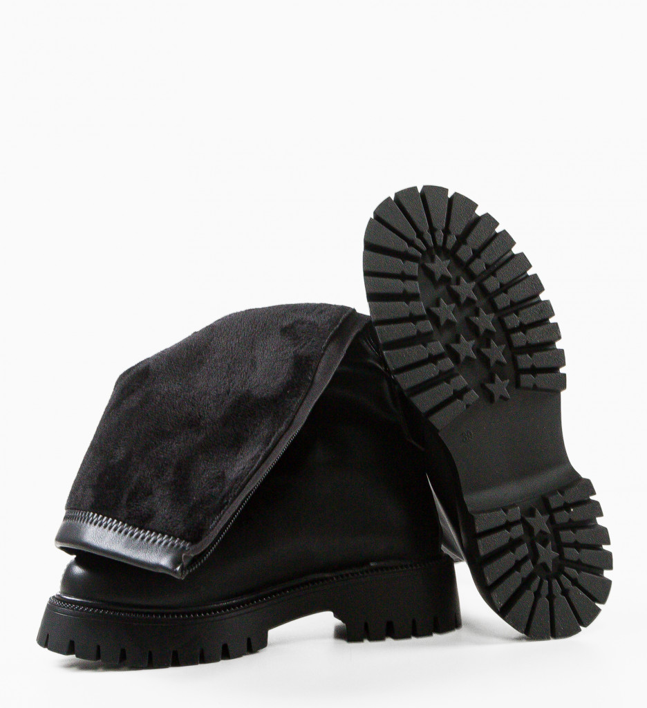 Cizme Dama Kelesina Negre | Eleganță și Stil - imagine 6