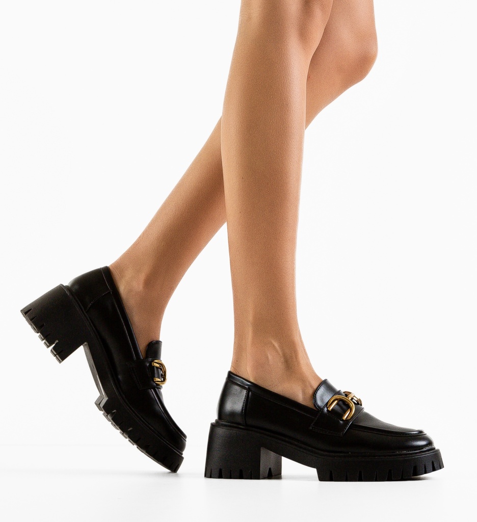 Pantofi Casual Minkello Negri - Confort și Stil