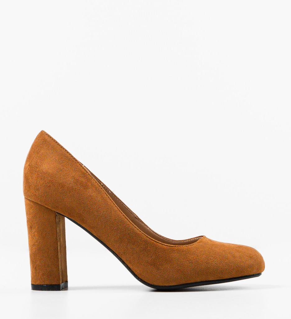 Pantofi dama Kian Camel - Eleganță și Stil - imagine 3