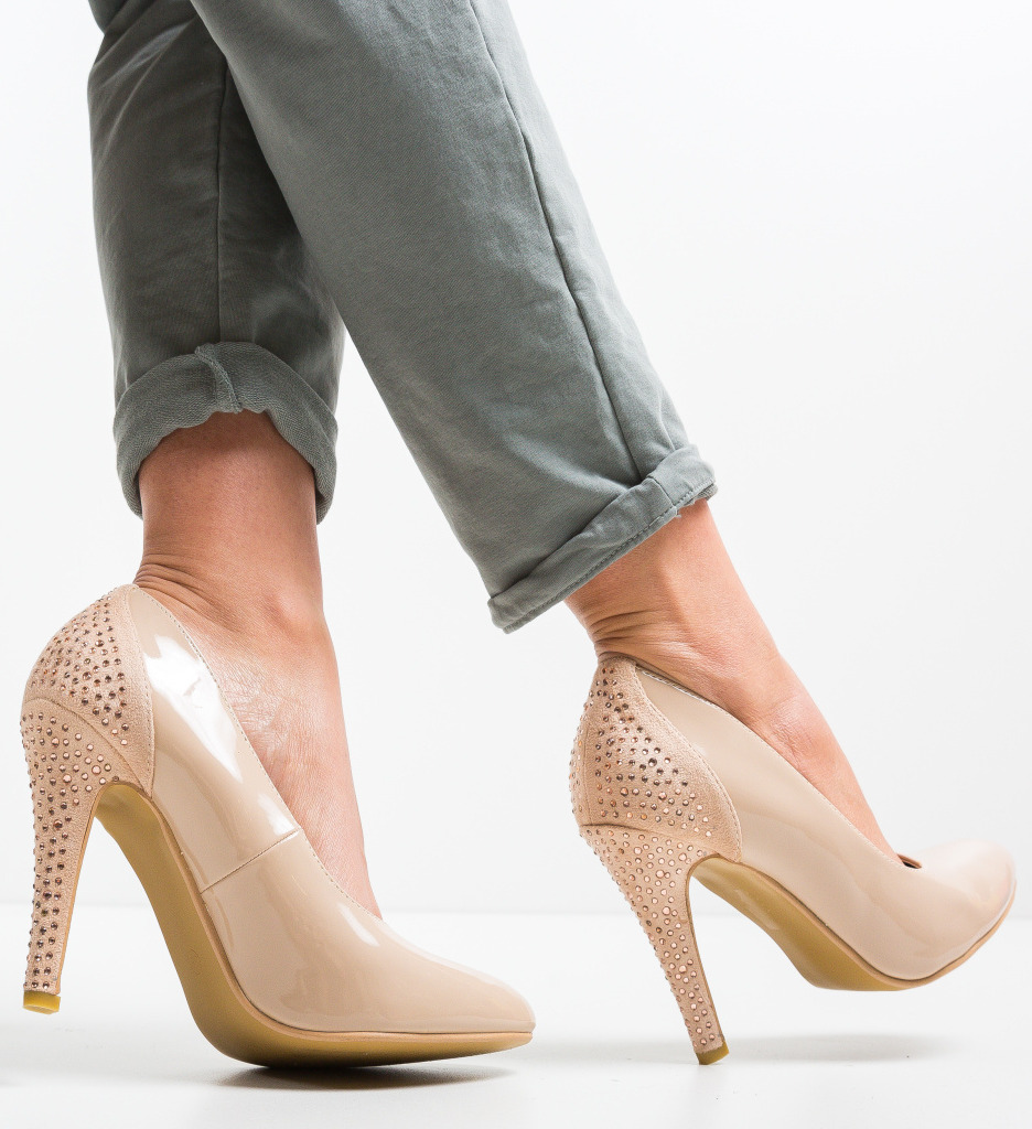 Pantofi Moropo Bej - Eleganță și Stil - imagine 3