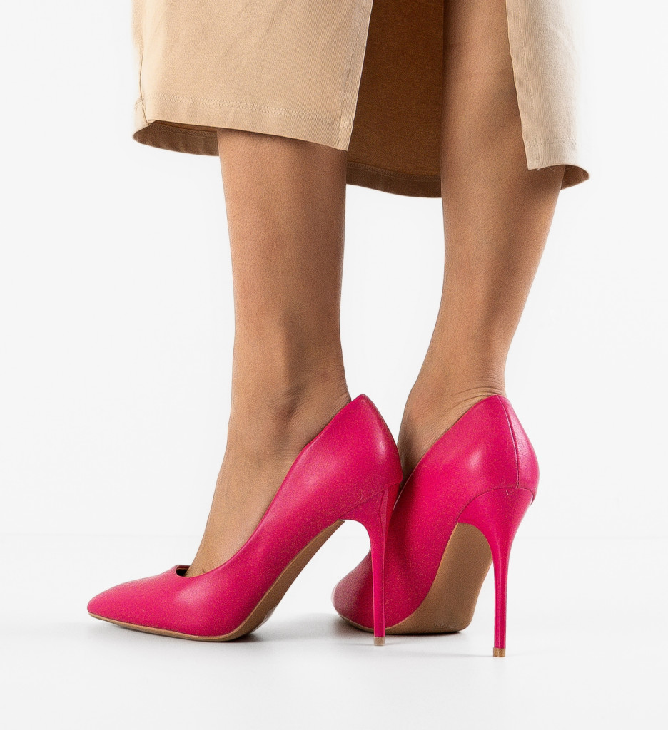 Pantofi Oknam Fuchsia - Eleganță și Stil - imagine 4