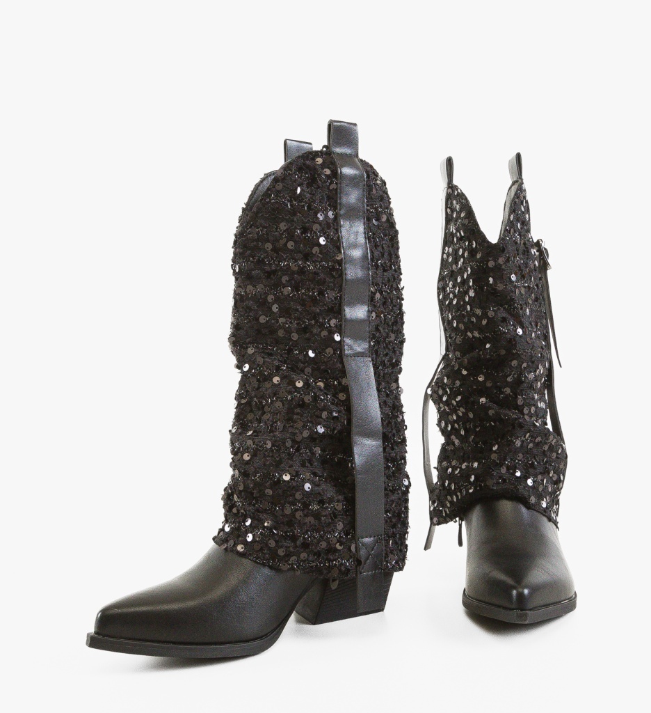 Cizme Dama Inga Negre - Eleganță și Stil - imagine 6