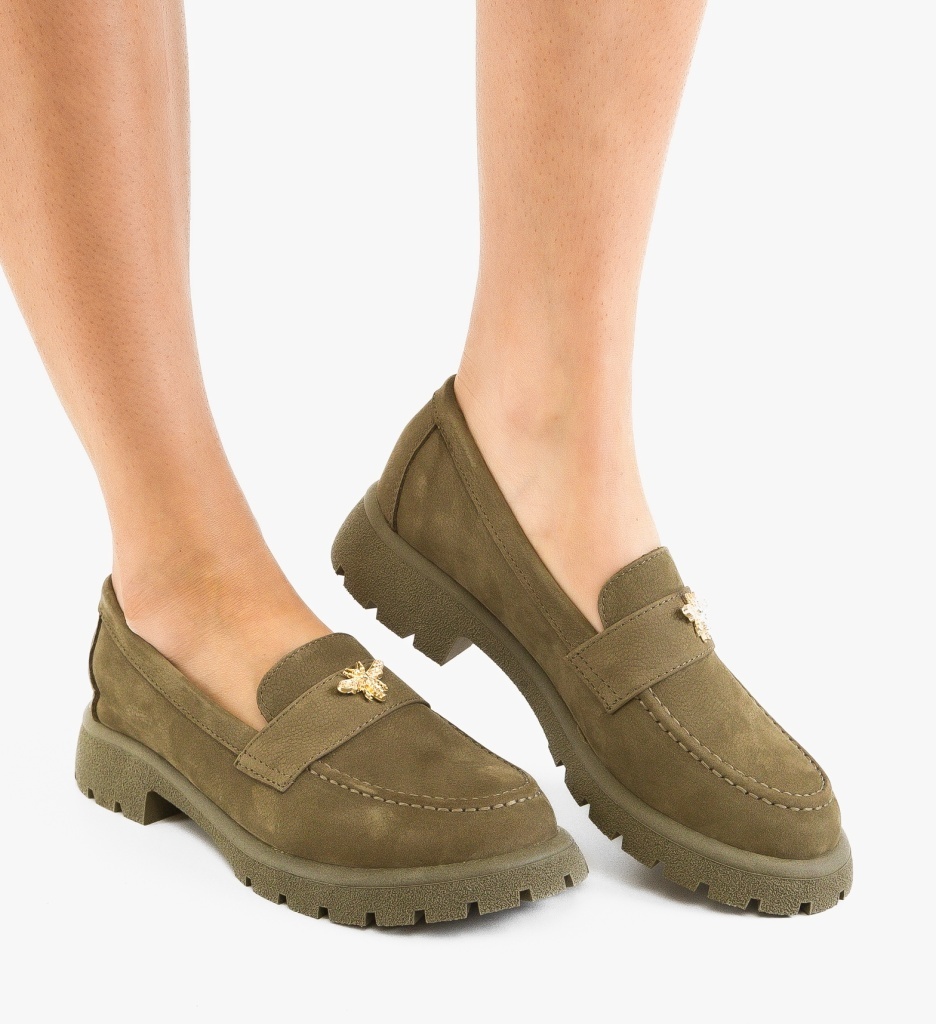 Pantofi Casual Dama Fosere Verzi 2 Confort - imagine 5