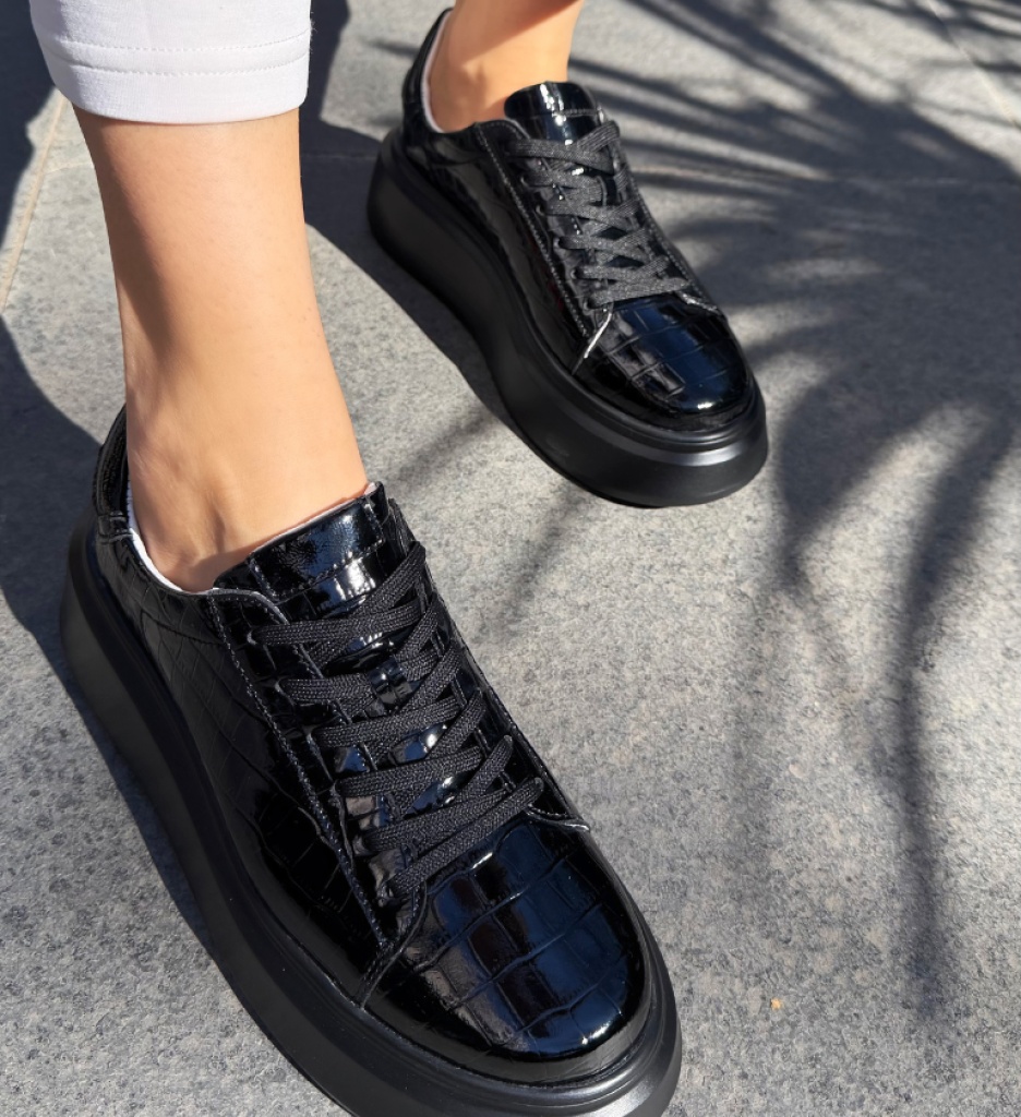 Pantofi Casual Ebbe Negri - Confort și Stil - imagine 3
