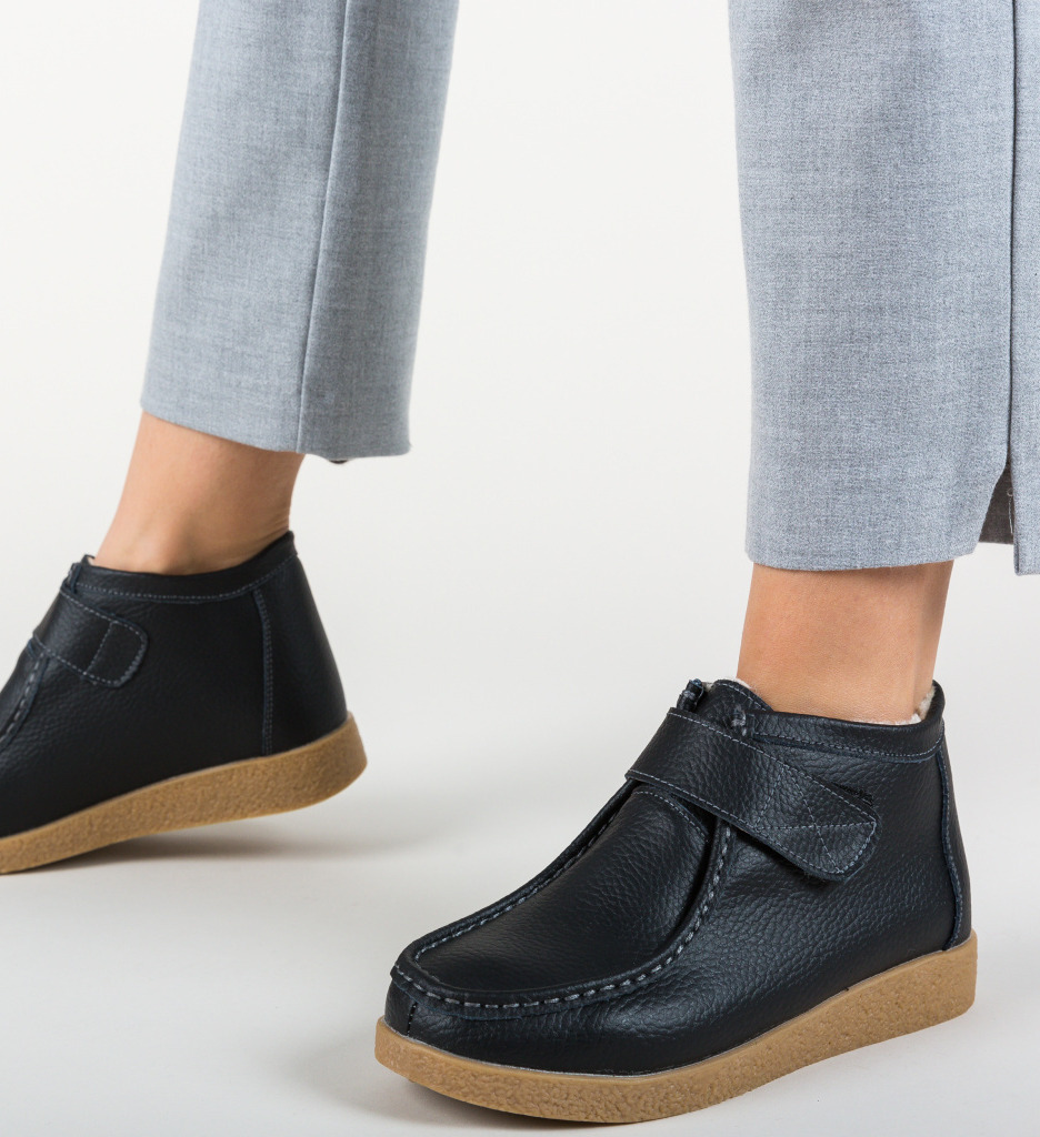 Pantofi Casual Debir Negri - Confort și Stil - imagine 2
