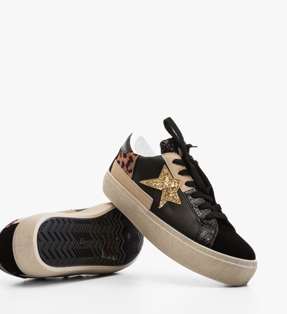Sneakers Dama Gaba Negri | Sport și Confort Urban - imagine 4