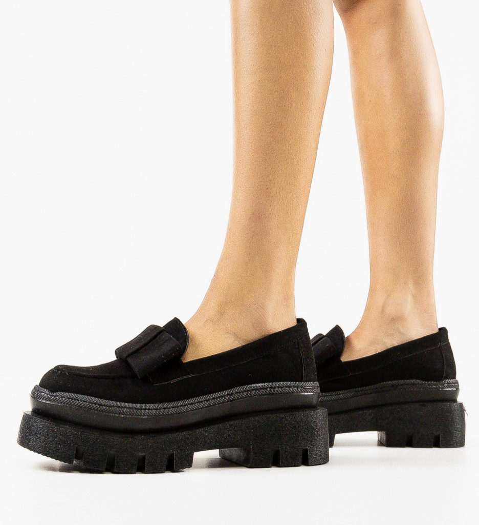 Pantofi Casual Rokanda Negri | Confort și Stil - imagine 4