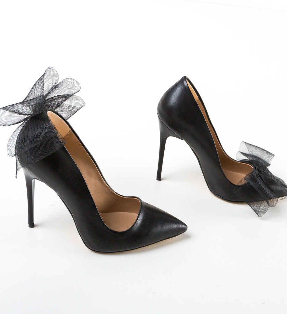Pantofi Monroe Negri | Eleganță și Stil - imagine 8