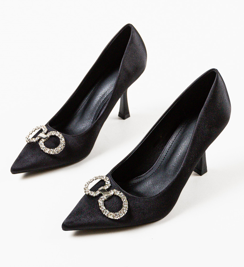 Pantofi Tilium Negri - Eleganță și Stil - imagine 5