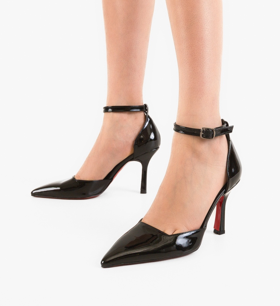 Pantofi Macarius Negri - Eleganță și Confort - imagine 3
