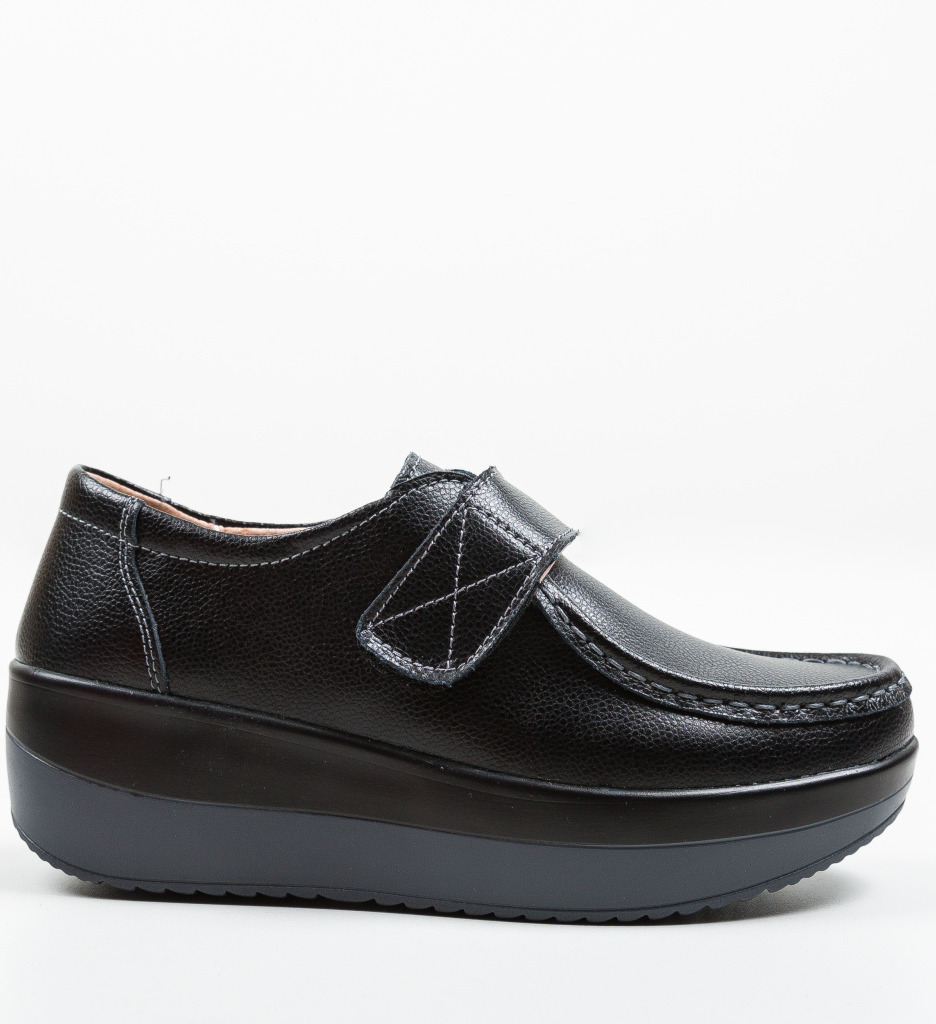 Pantofi Casual Groma Negri - Confort și Stil - imagine 7