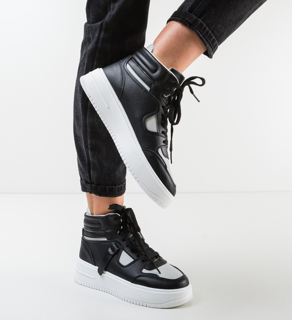 Pantofi Sport Enysa Gri - Confort & Stil - imagine 3