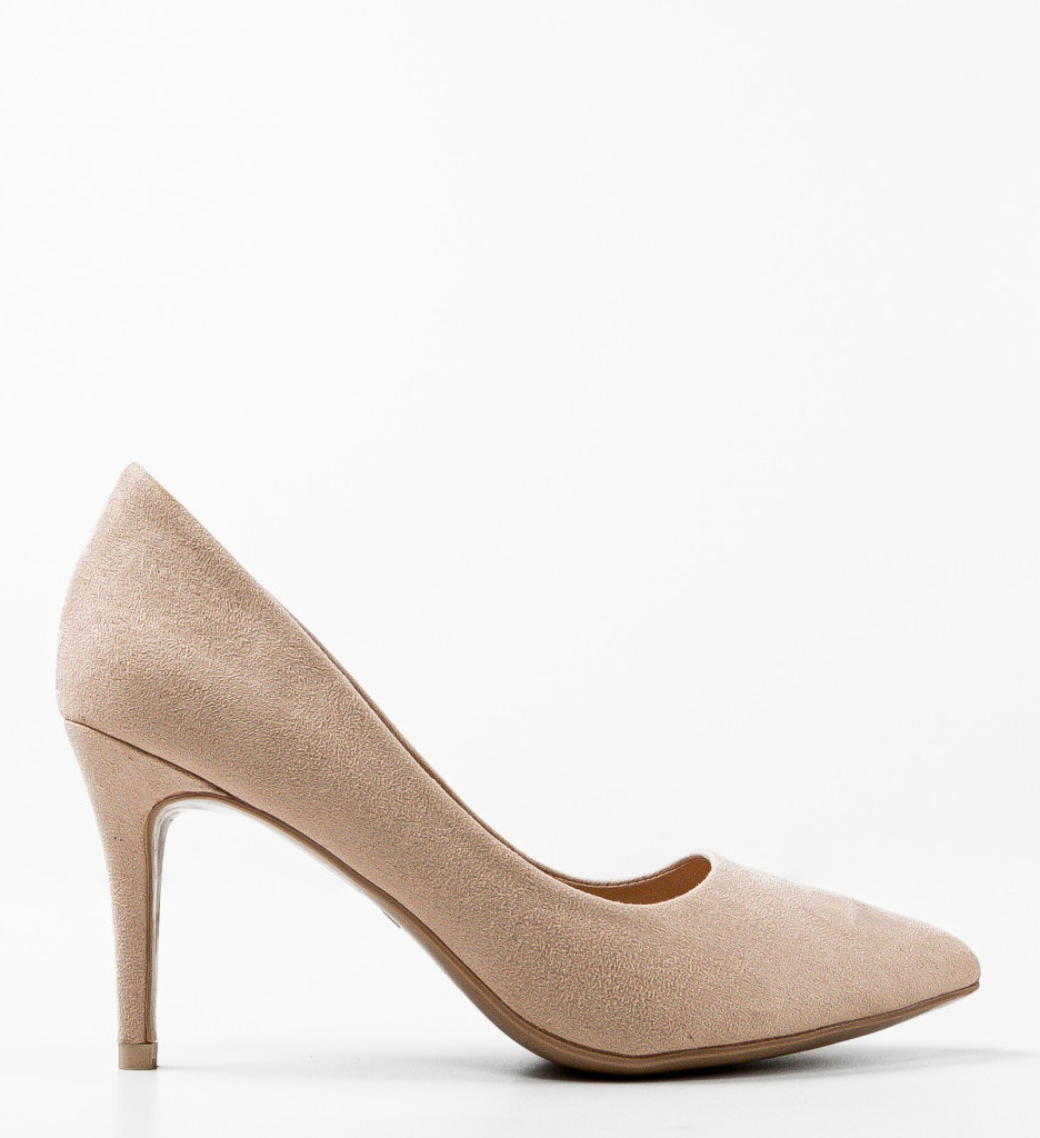 Pantofi cu Toc Lysette Bej - Eleganță și Stil - imagine 2