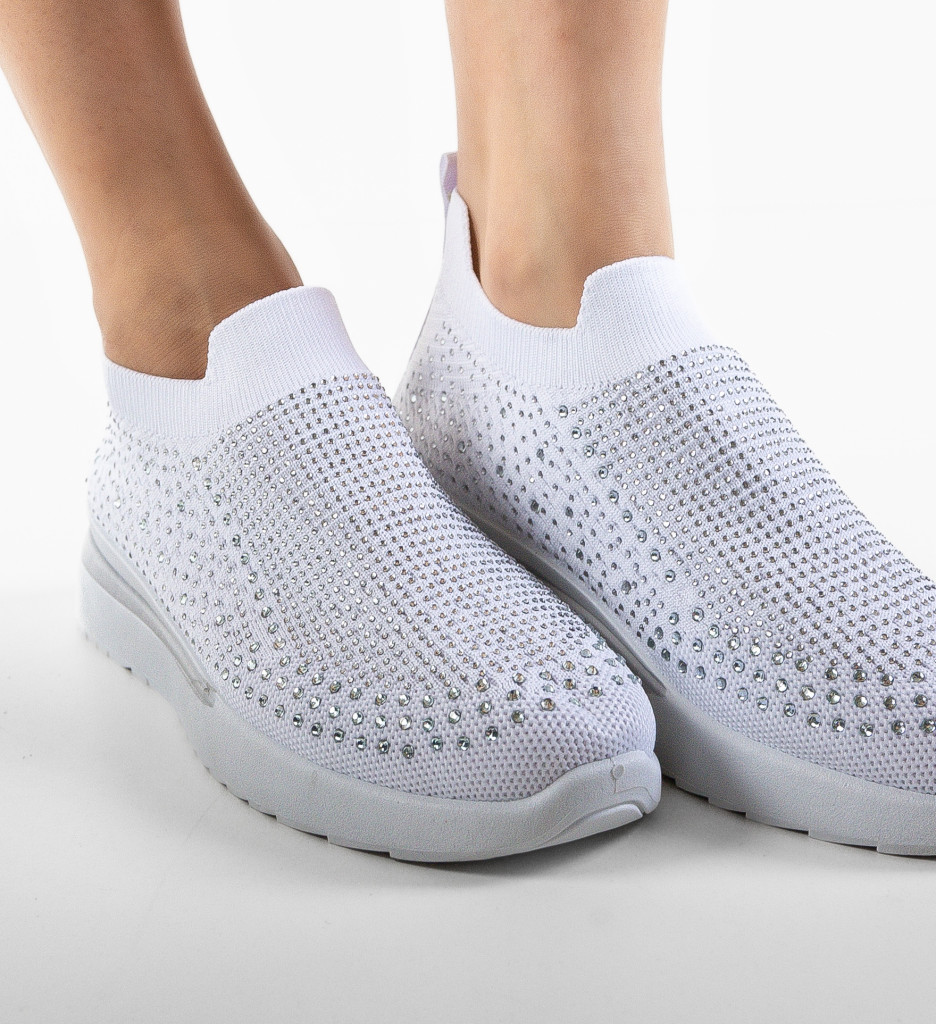 Sneakers Dama Reach Albi - Confort și Stil - imagine 3