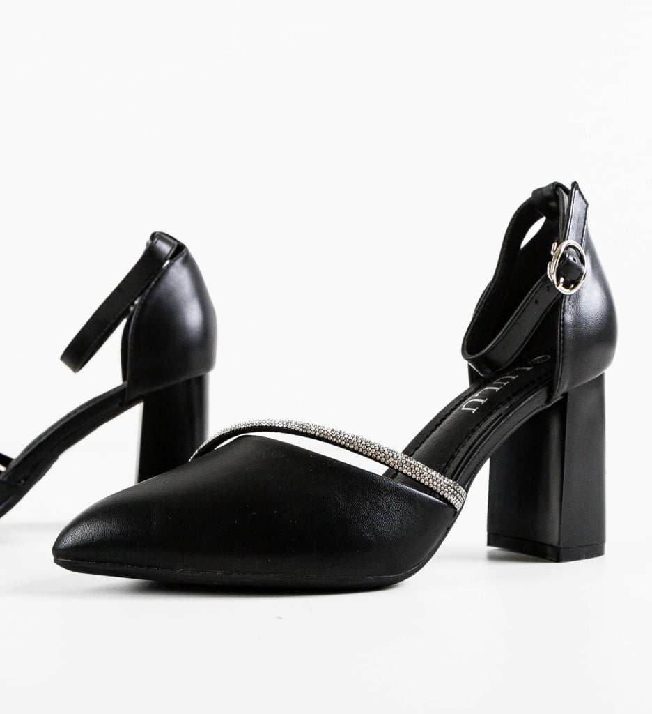Pantofi cu Toc Dem Negri - Eleganța la Picior - imagine 13