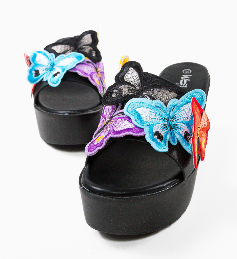 Platforme Dama Inuma Negre | Stil și Confort - imagine 7