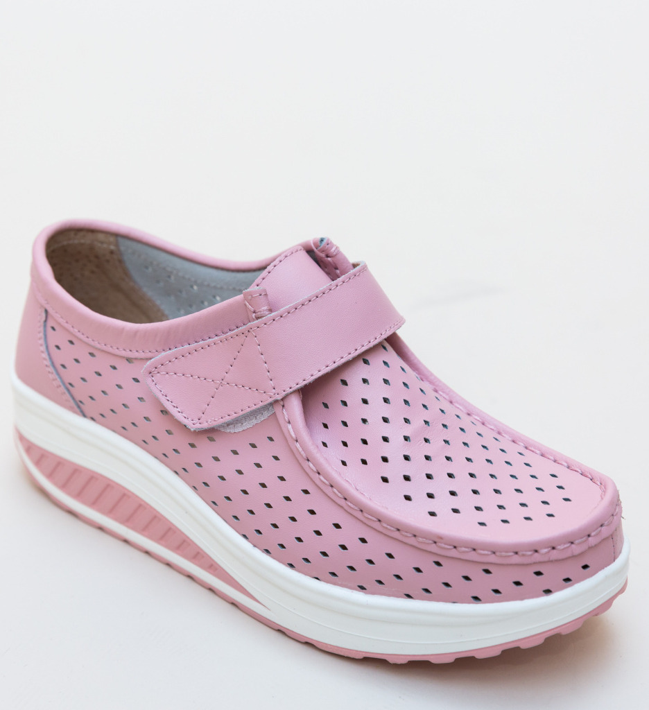 Pantofi Casual Bozta Roz - Confort și Stil Modern - imagine 4