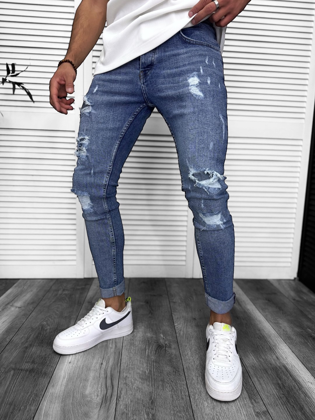 Blugi Bărbați Conici Tapered Fit Modern