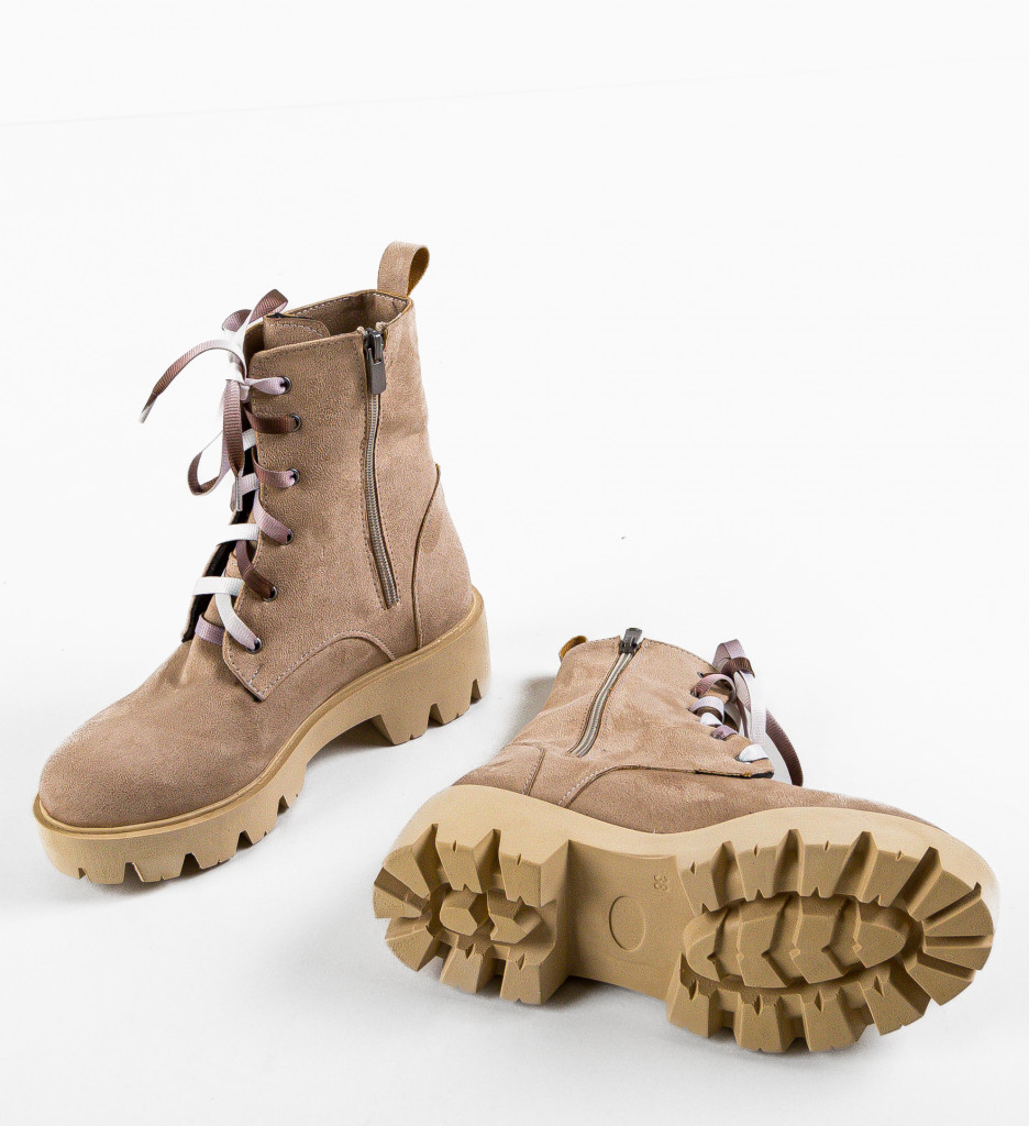Ghete Dama Belios Bej | Confort & Stil - imagine 5