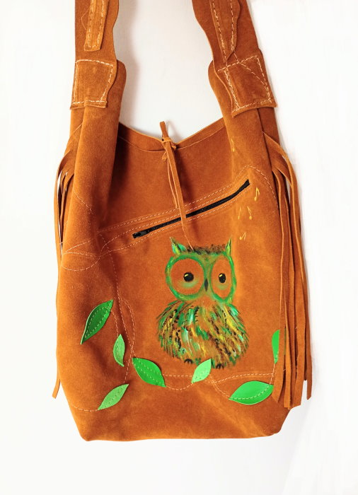Geanta Sac Shopika Piele Naturala Unicat