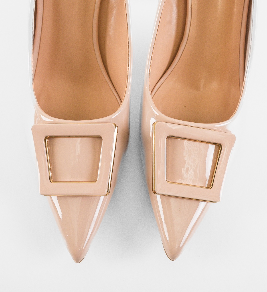 Pantofi Dama Elmar Nude - Eleganță Versatilă - imagine 5