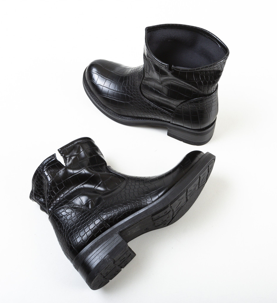 Ghete Arnas Negre - Eleganță și Confort - imagine 6