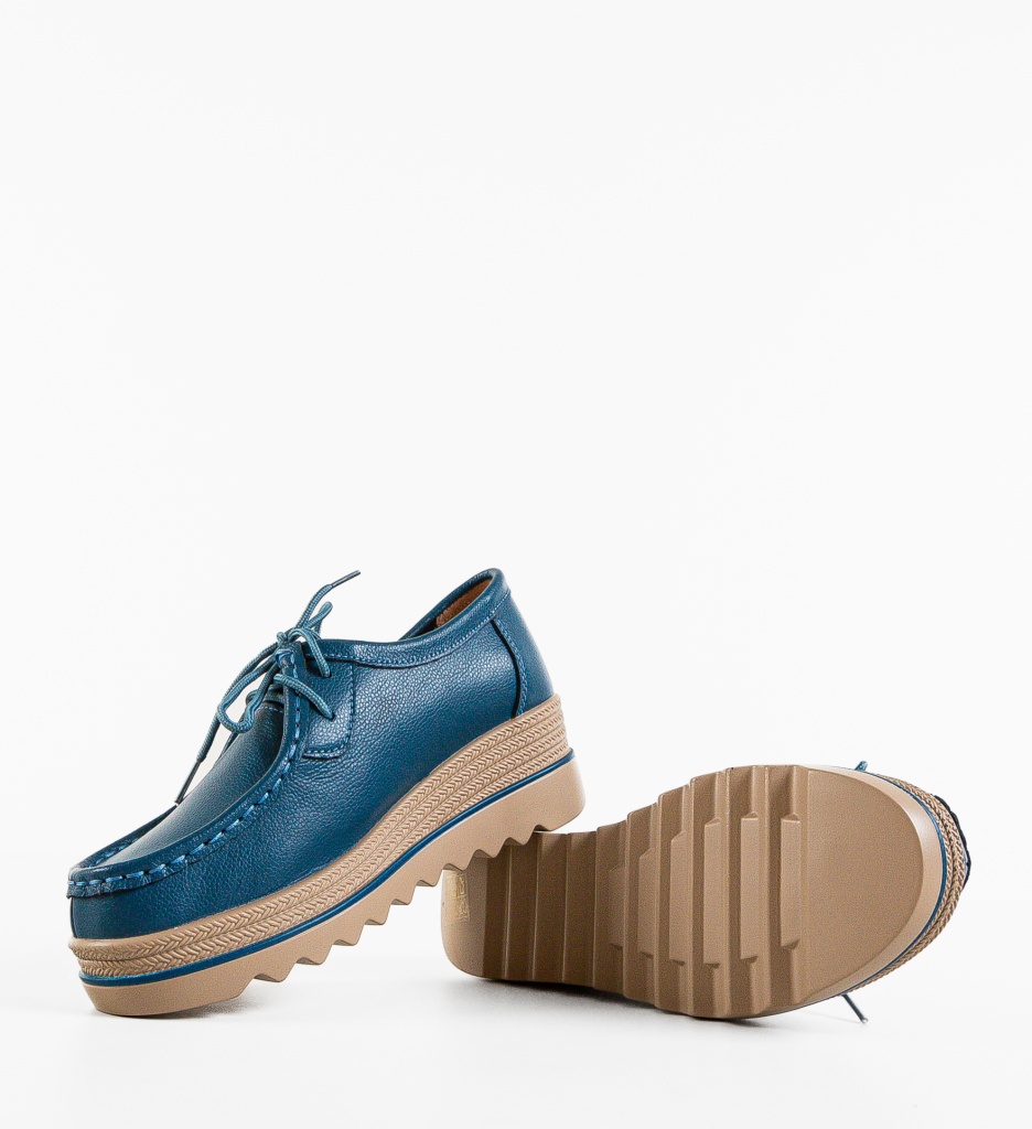 Pantofi Casual Dama Albastre - Confort și Stil - imagine 7