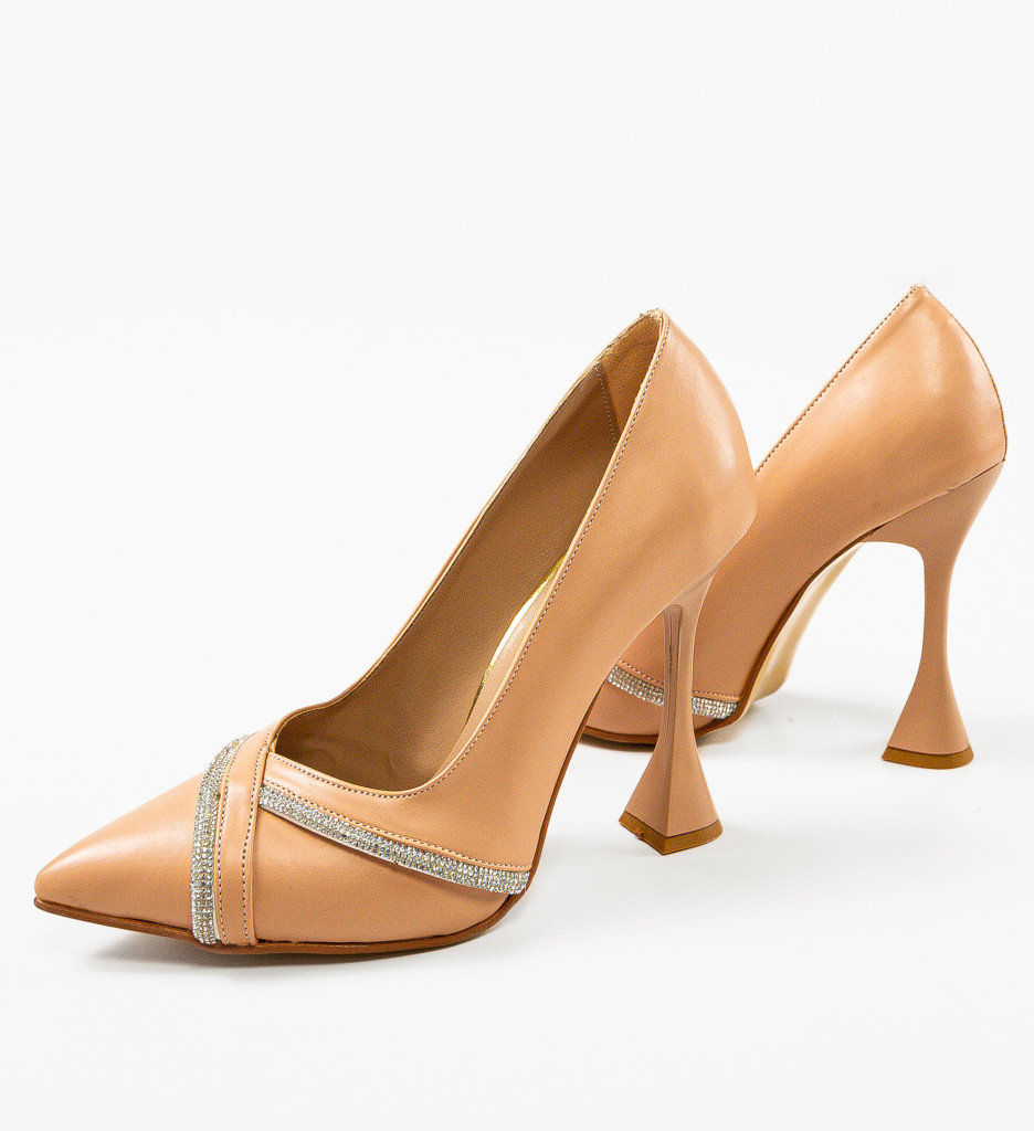 Pantofi Dama Nude Revuele - Eleganță și Versatilitate - imagine 7
