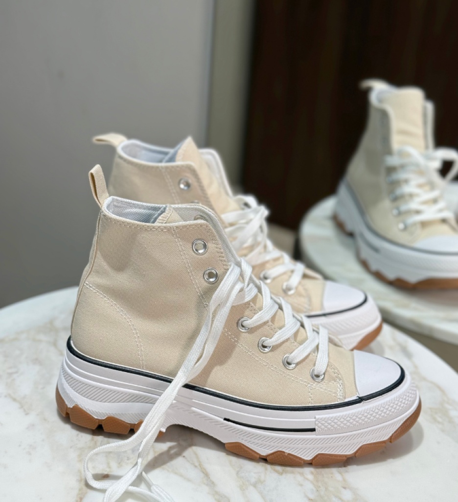 Sneakers Fedaz Khaki Dama - Confort & Stil - imagine 6