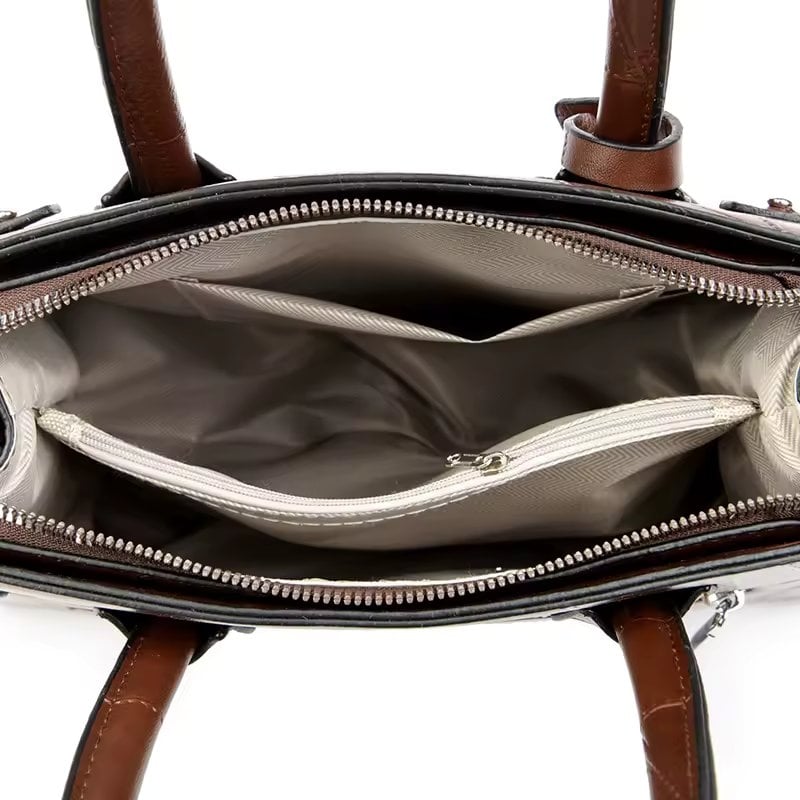 Geanta Dama Delis Vaila GT3233 Crem Piele Ecologica - imagine 4