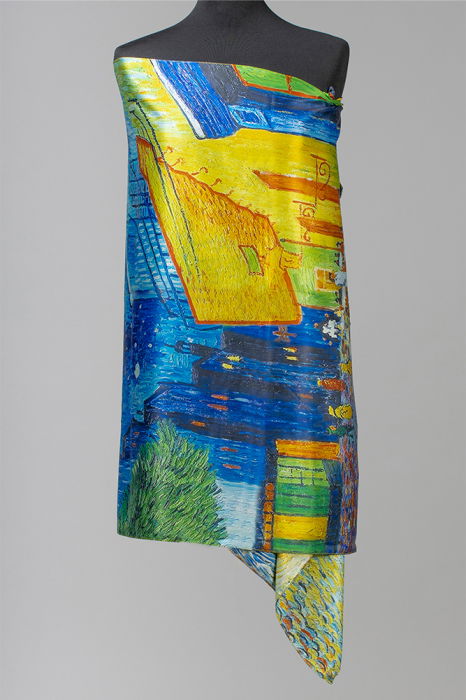 Esarfa Matase Van Gogh | Shopika - imagine 1