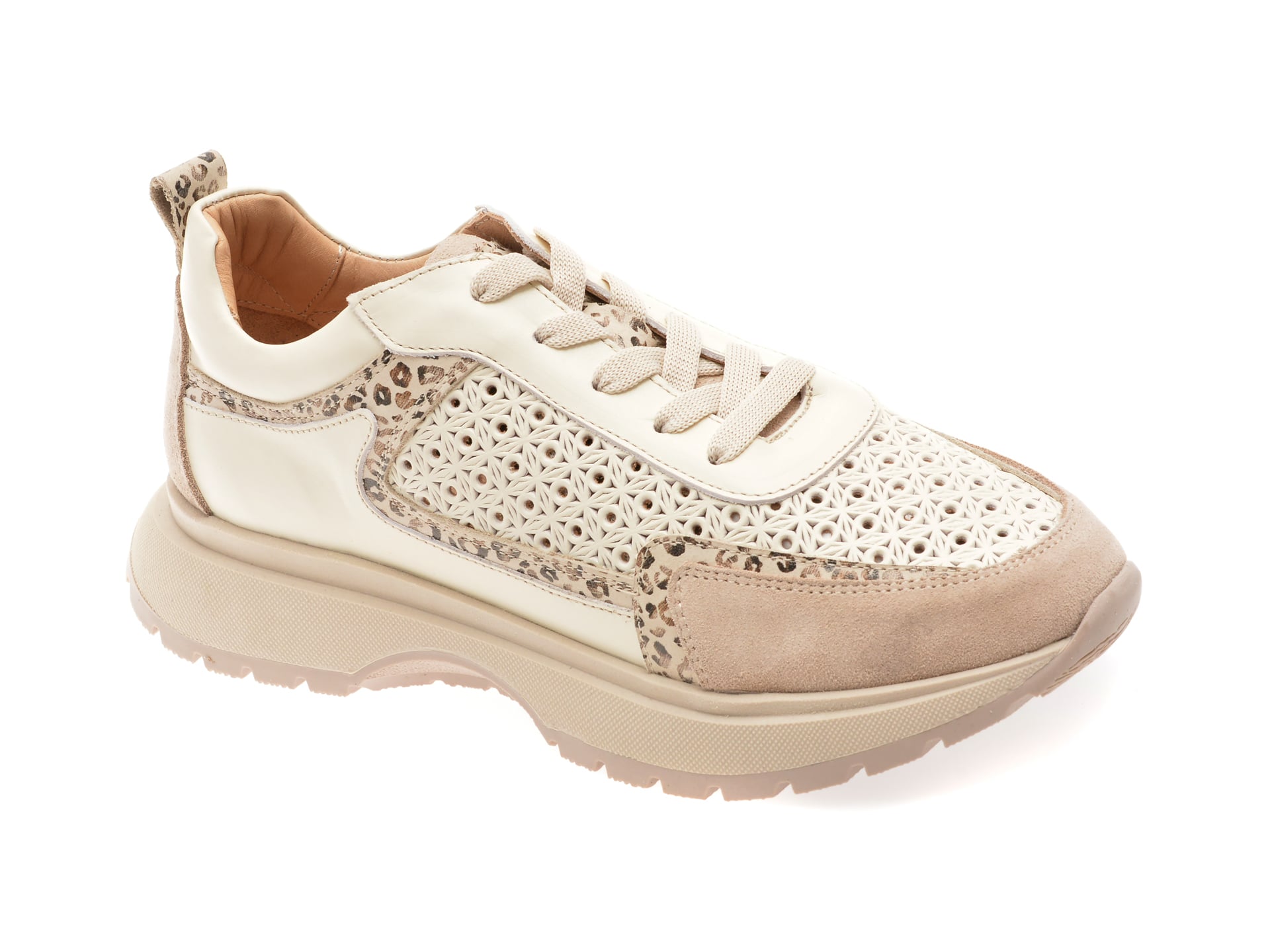 Pantofi Sport Epica Bej - Confort Premium