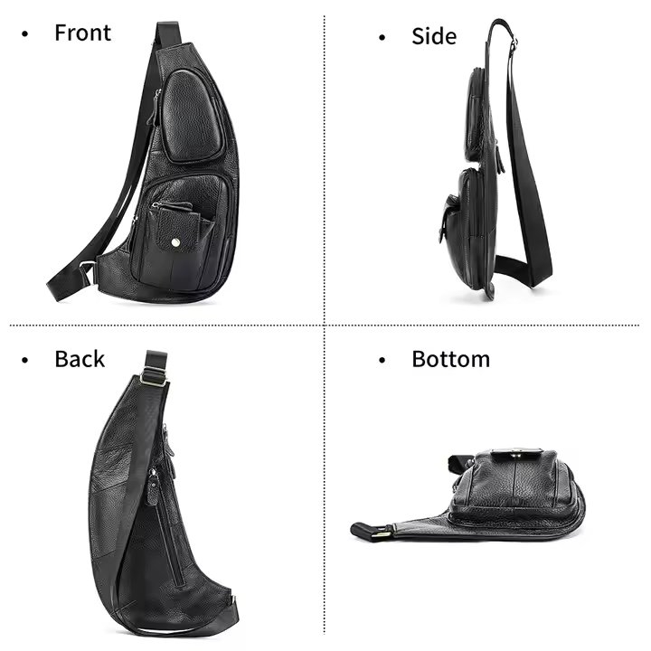 Geanta Lior GT3310 Piele Naturala Maro - imagine 6