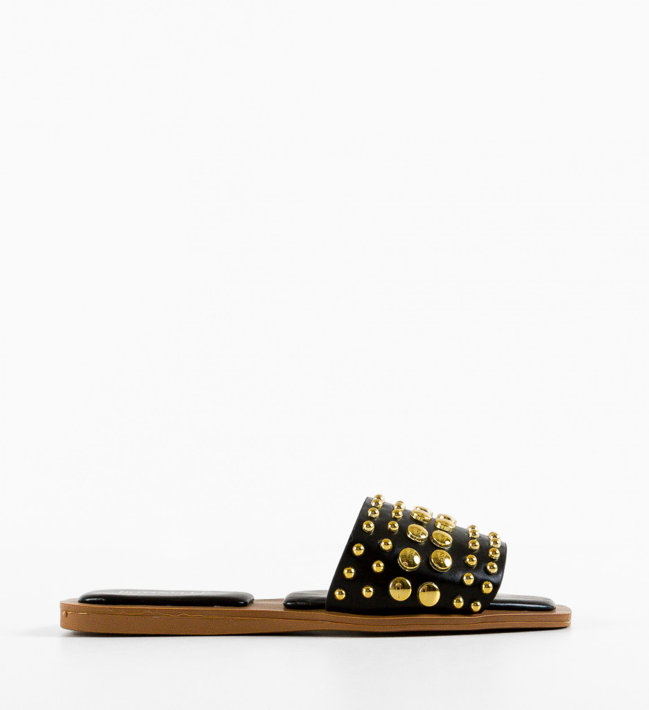 Papuci Pointy Negri | Eleganță și Confort - imagine 5
