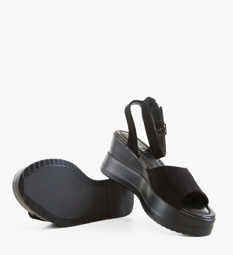 Sandale Dama Soraca Negre | Eleganță și Confort - imagine 2