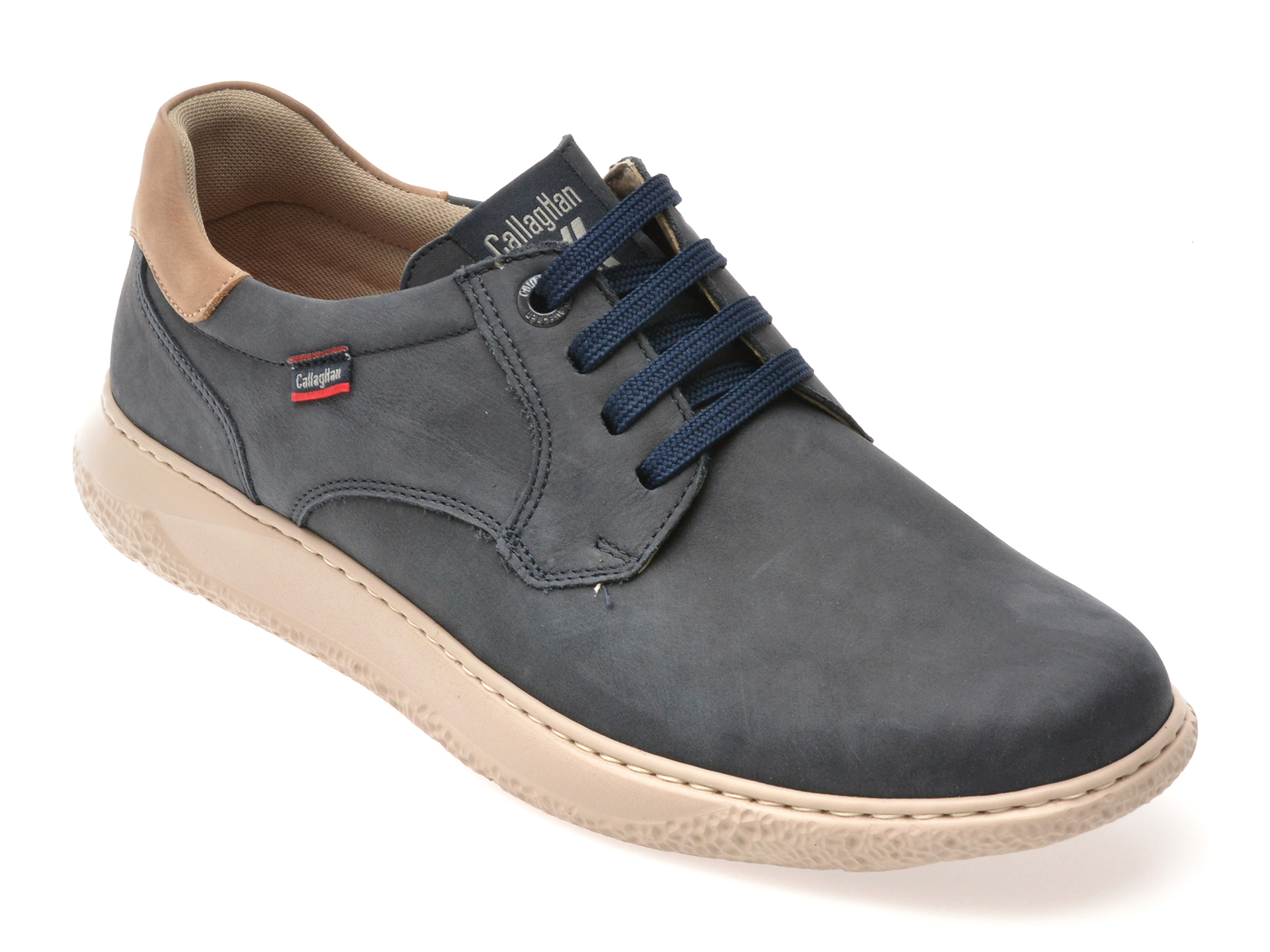 Pantofi CALLAGHAN bleumarin din piele naturală