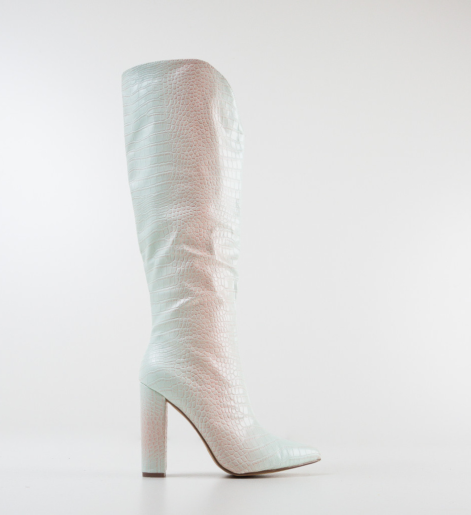 Cizme Heath Albe - Eleganță și Stil Modern - imagine 4