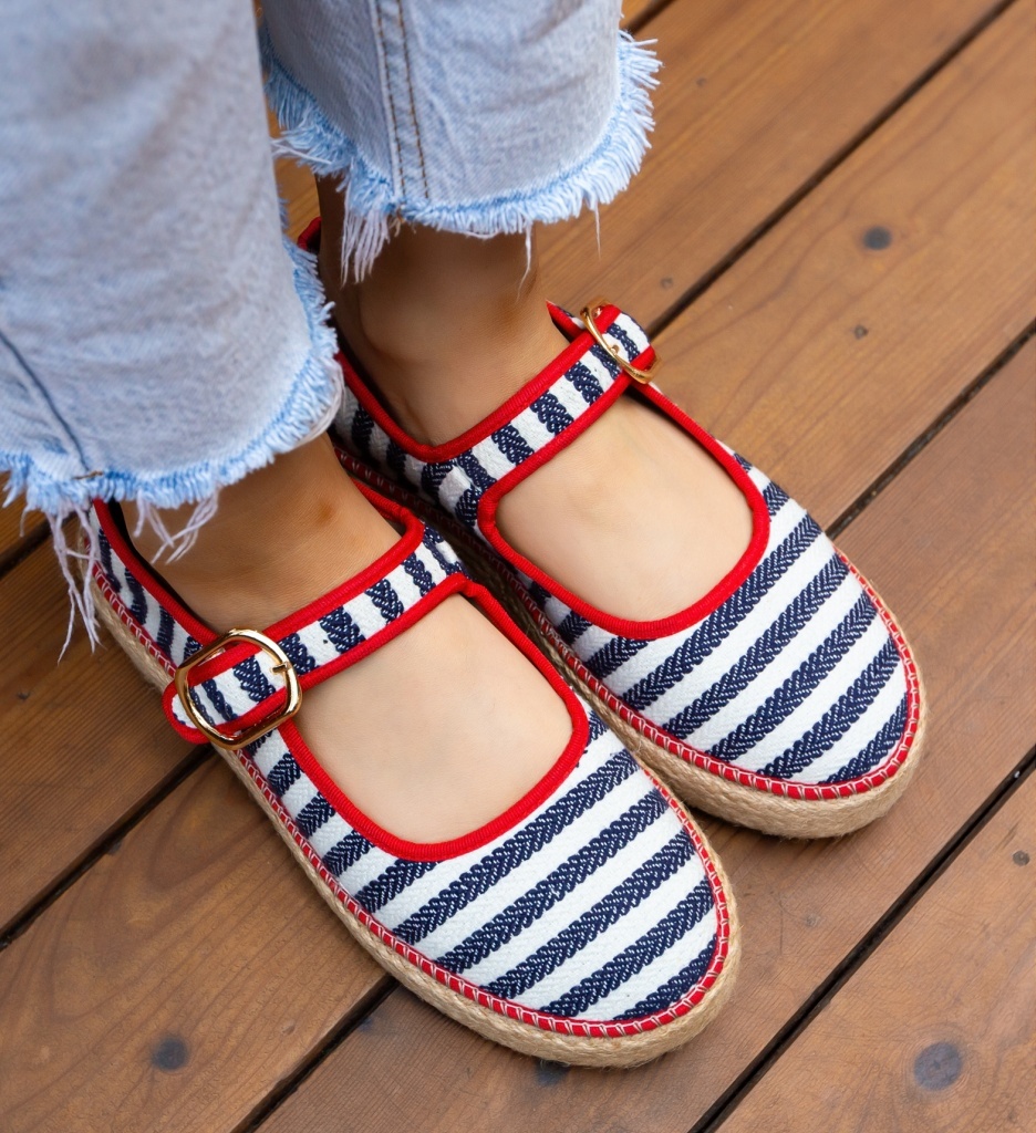 Espadrile Dama Gamny Albastri | Confort Casual - imagine 6
