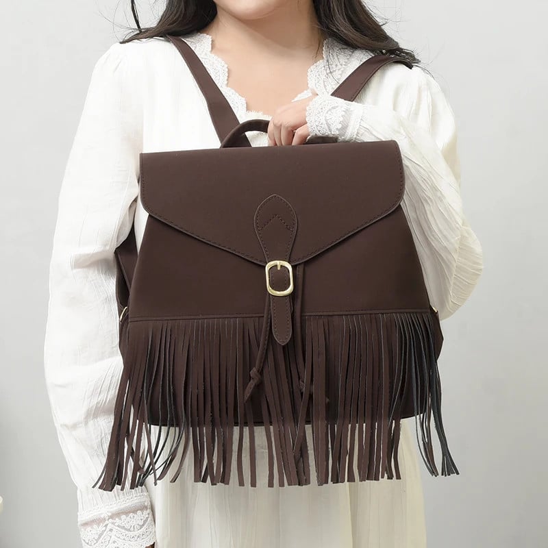 Rucsac Dama Delis Vianca GT2517 Maro Elegant - imagine 3