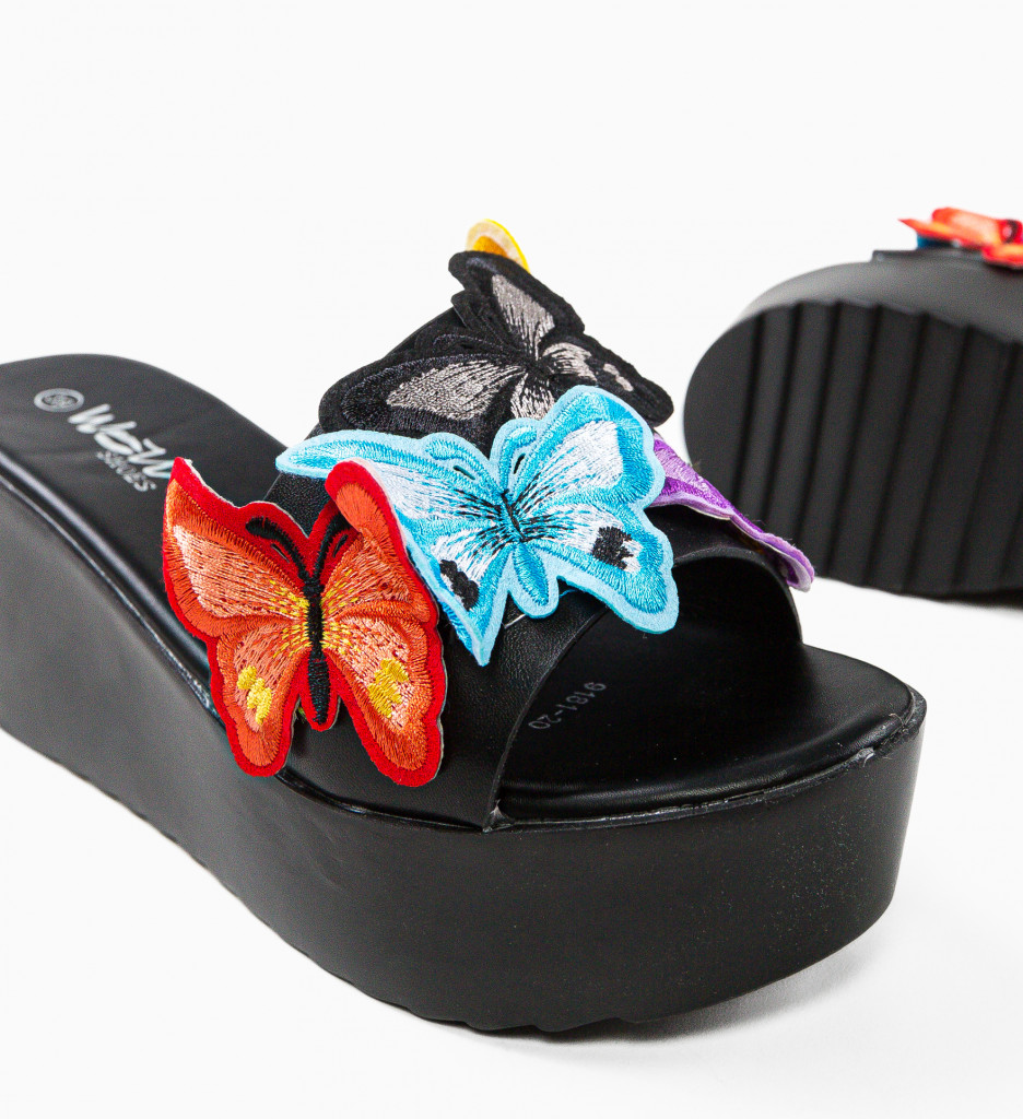 Platforme Dama Inuma Negre | Stil și Confort - imagine 8