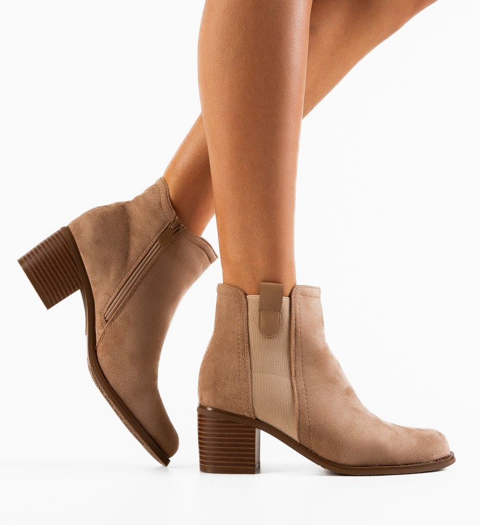 Botine Gregory Bej - Eleganță și Confort - imagine 2