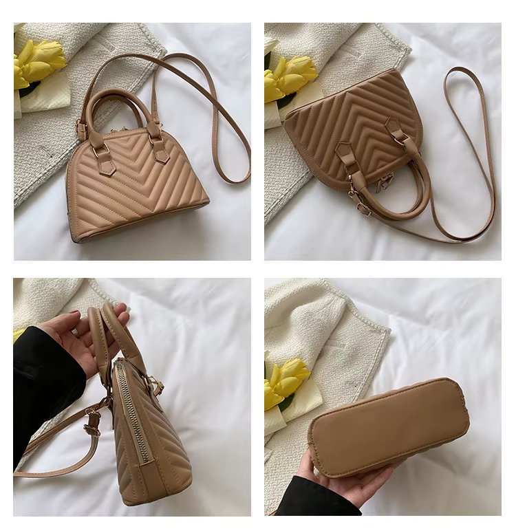 Geanta Dama Delis Ilanora Portocaliu, Piele Eco - imagine 4