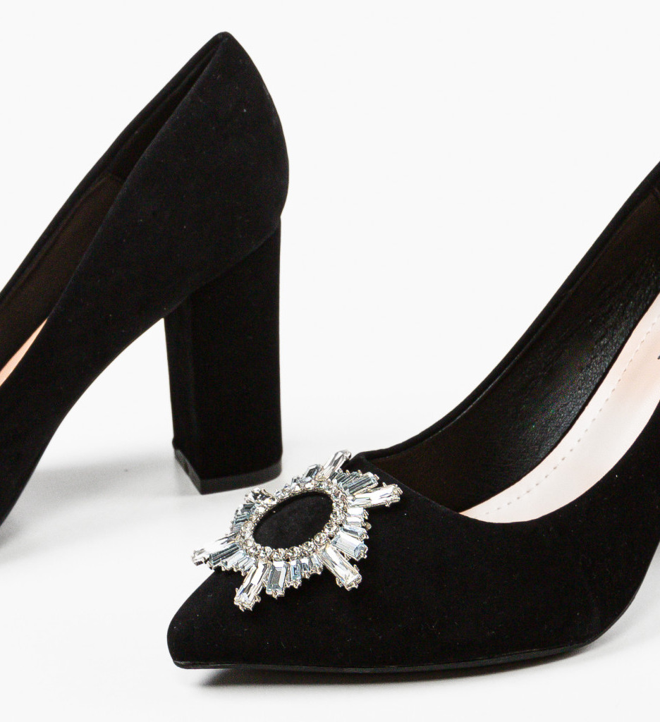 Pantofi Hebebe Negri | Eleganță și Stil - imagine 7