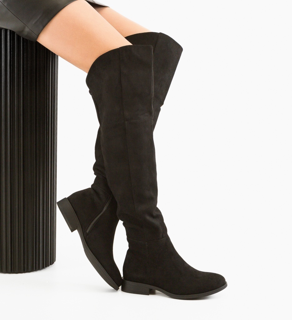 Cizme Sumaya Negre Elegante | Design Modern - imagine 3