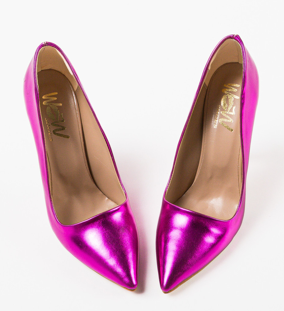 Pantofi Dama Junba Fuchsia - Stil și Eleganță - imagine 5