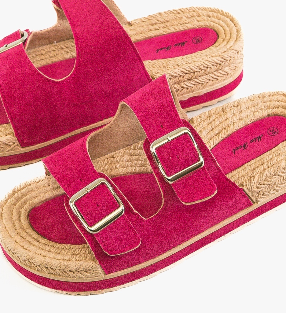 Sandale Dama Roshun Fuchsia | Confort Vară - imagine 5