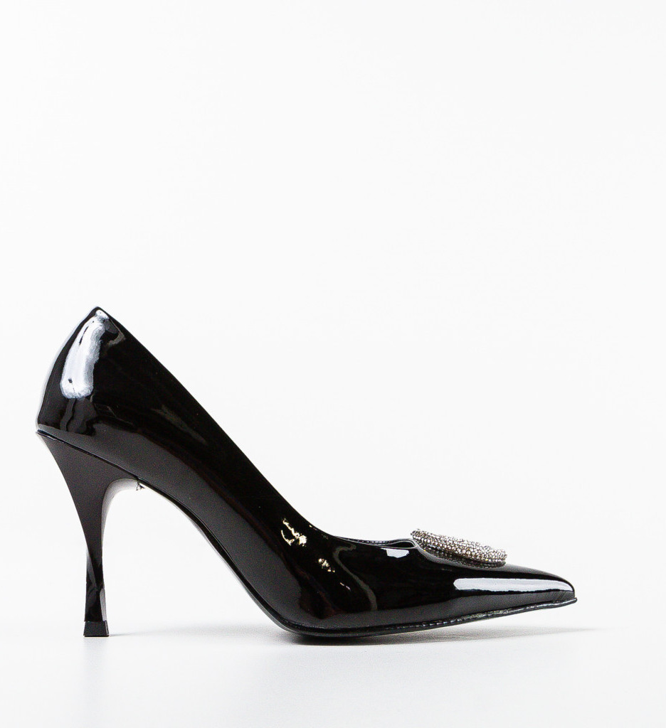 Pantofi Grenys Negri - Eleganță și Stil - imagine 4